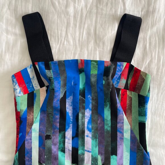 MILLY Contemporary Sheath Dress (sz 4) - Picture 5 of 8